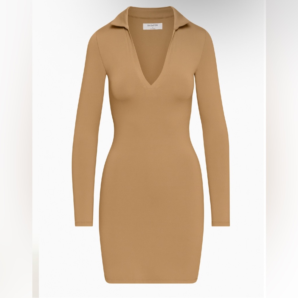NWT Size M - Babaton Contour Polo Longsleeve Dress